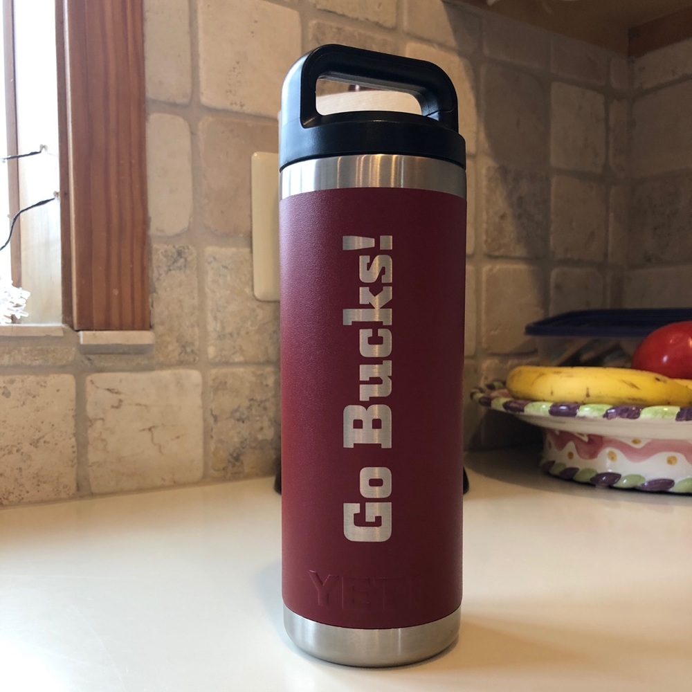 Ohio State Yeti Rambler 18oz bottle